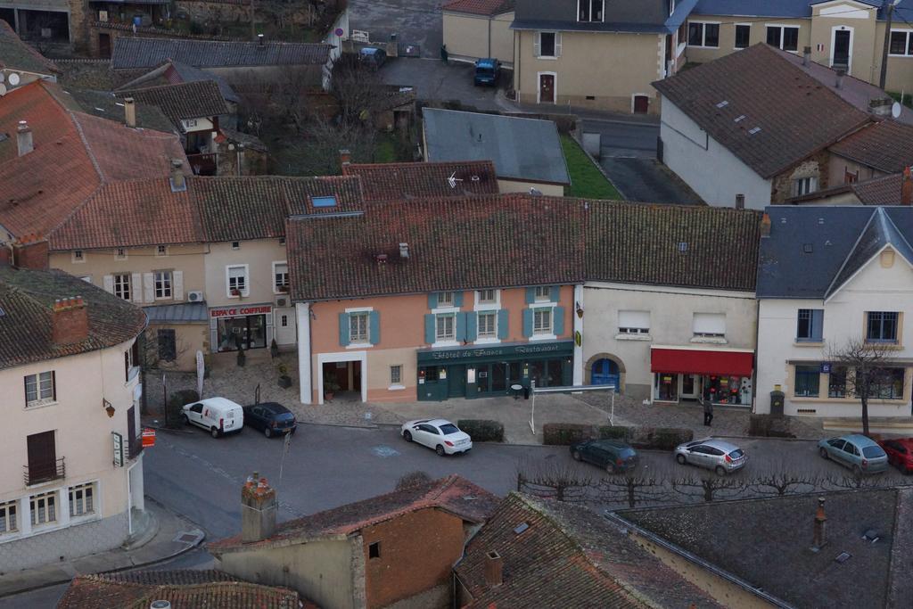 Logis Hôtel de France Rochechouart Exterior foto